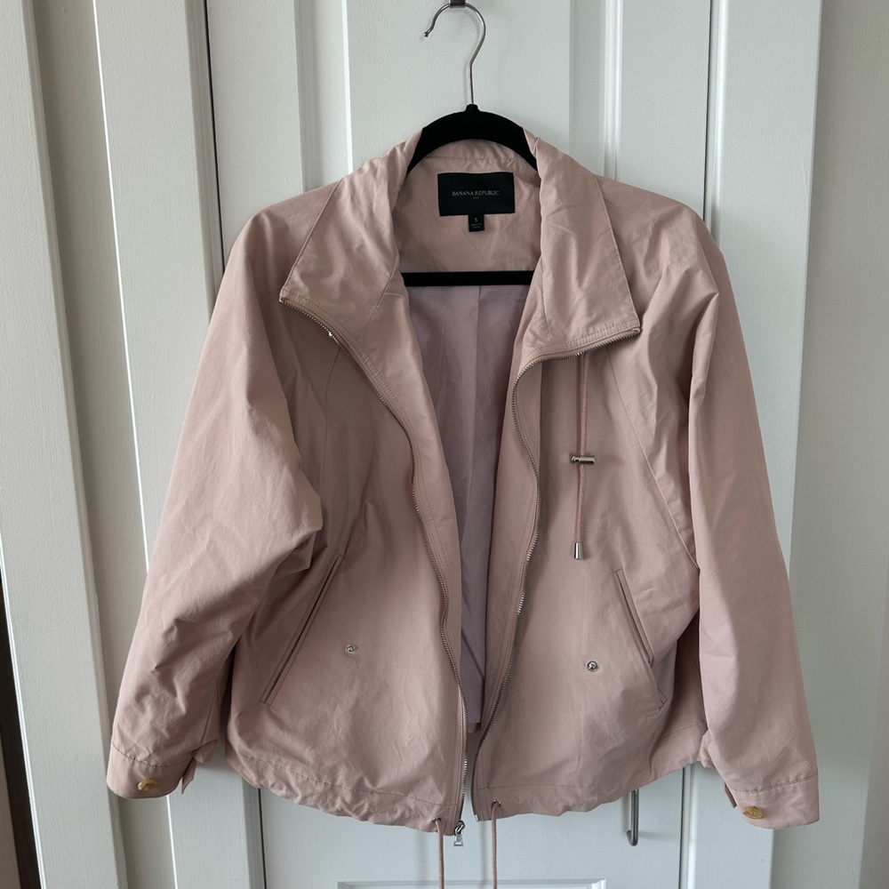 Pink Banana Republic Spring Jacket